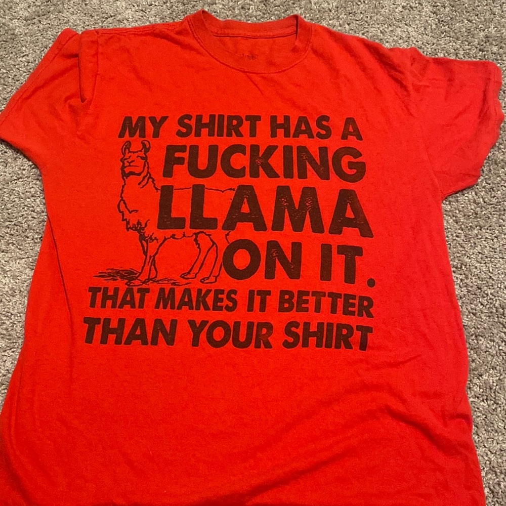 Llama shirt